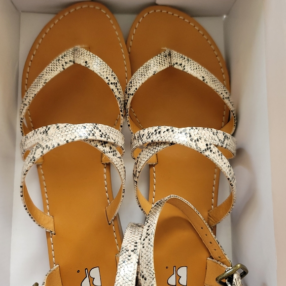 BP Snakeskin Sandals - Picture 5 of 5